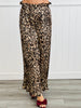 Leopard Print Shirt & Pants Set (Reg & Plus)