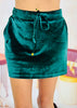 Green Velvet Hour Skort  (Reg. and Plus)