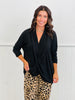 Dear Scarlett Hacci Wrap Top (Reg. and Plus) - 5 Colors