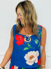 Cobalt Multi Bold Poppy Top (Reg & Plus)