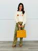 Harvest Print Straight Leg Pants (Reg.)-2 Colors