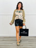 Black Faux Leather Pocket Shorts (Reg.)
