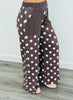 Brown Polka Dot Pants (Reg. and Plus)
