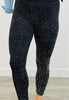 Black Rhinestone Leggings (OS & Plus)
