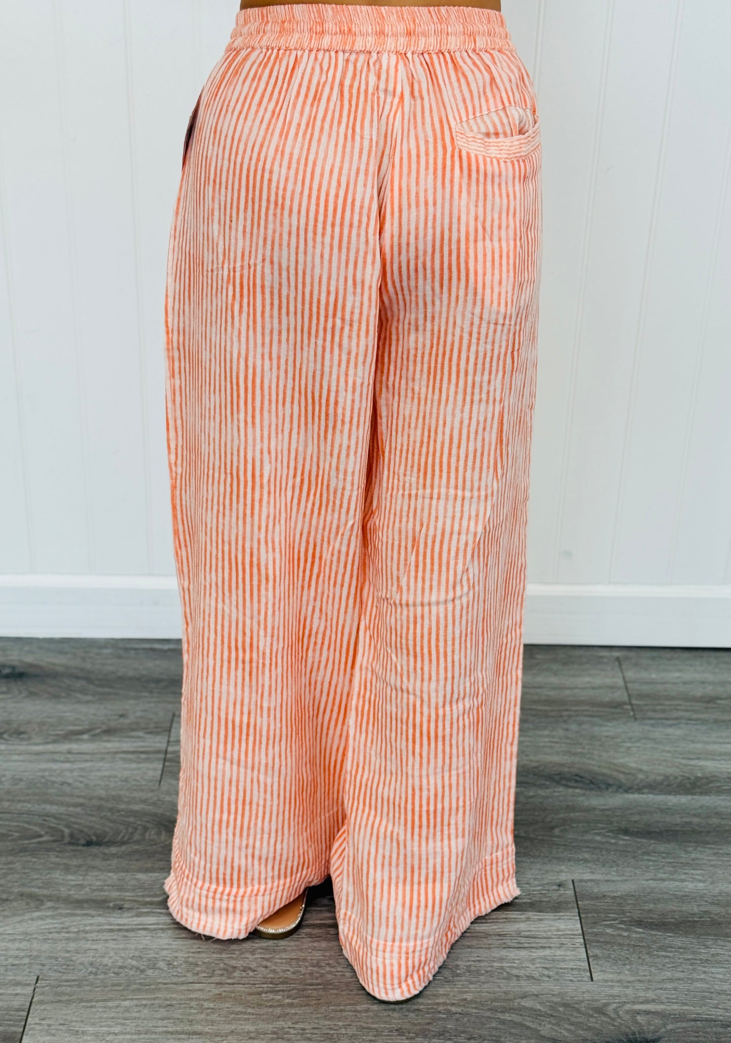 POL Orange Stripe Modern Edge Pants (Reg.)