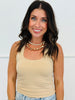 Double Layered Halter Top (Reg.) - 5 Colors