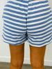 Striped Terry Cloth Shorts (Reg.) - 2 Colors