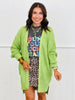 Open Front High-Low Long Cardigan (Reg.)-2 Colors