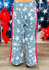 Light Denim  Stripe & Stars Zip Fly Pants (Reg.)