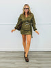 Suede Cropped Trench Coat (Reg) - 5 Colors