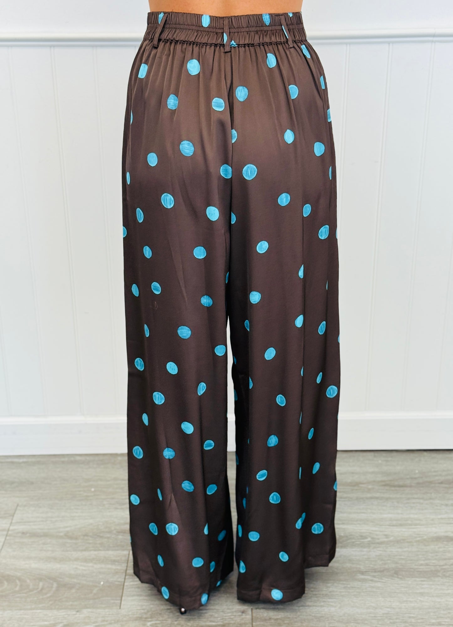 High Waist Polka Dot Pants (Reg.) - 4 Colors