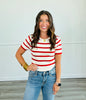 Basic Stripe Top (Reg)-4 Colors