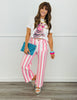 Bold Stripe Ankle Pants (Reg.)-4 Colors