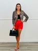 Faux Leather Shorts (Reg.)-4 Colors