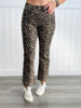 Leopard Tonal Crop Flare Pants (Reg.)