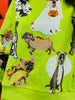 Queen Of Sparkles Lime Green Halloween Dogs Sweatshirt (Reg. and Plus)