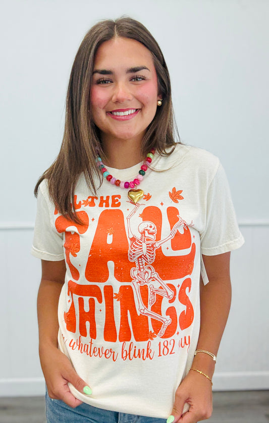 All The Fall Things Or Whatever Blink 182 Says Tee (Reg. & Plus)