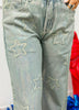 Oli & Hali Washed Foil Love Patchwork Denim Jeans (Reg.)