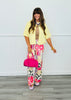 One Button Short Sleeve Cardigan (Reg.) - 3 Colors