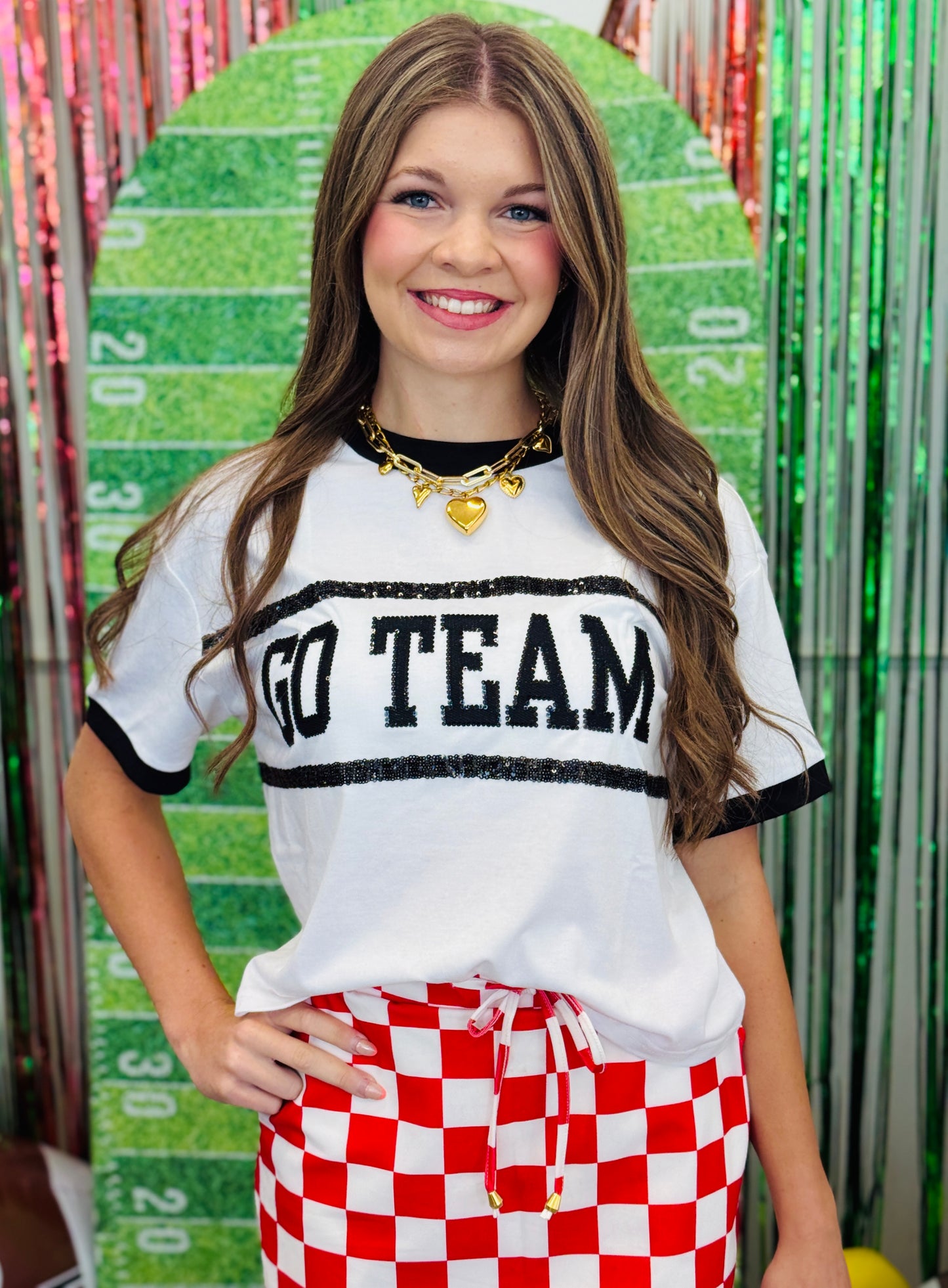 Go Team Sparkle Tee (Reg. and Plus)