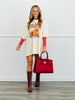 Thankful Plaid Long Sleeve Mesh Top (Reg. and Plus)
