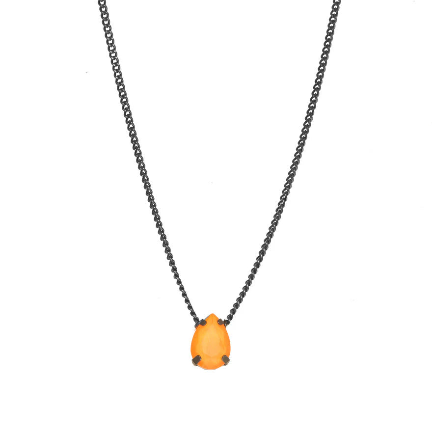 TOVA - The Lumi Gunmetal Electrics Necklace - 5 Colors