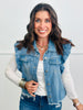 Denim Button Down Top (Reg.)