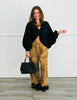 Black Bow Effect Sweater Top (Reg.)