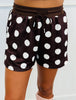 Brown Polka Dot Sweatshirt & Shorts Set (Reg & Plus)