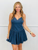 Dk Denim V-Neck Sleeveless Mini Dress (Reg.)