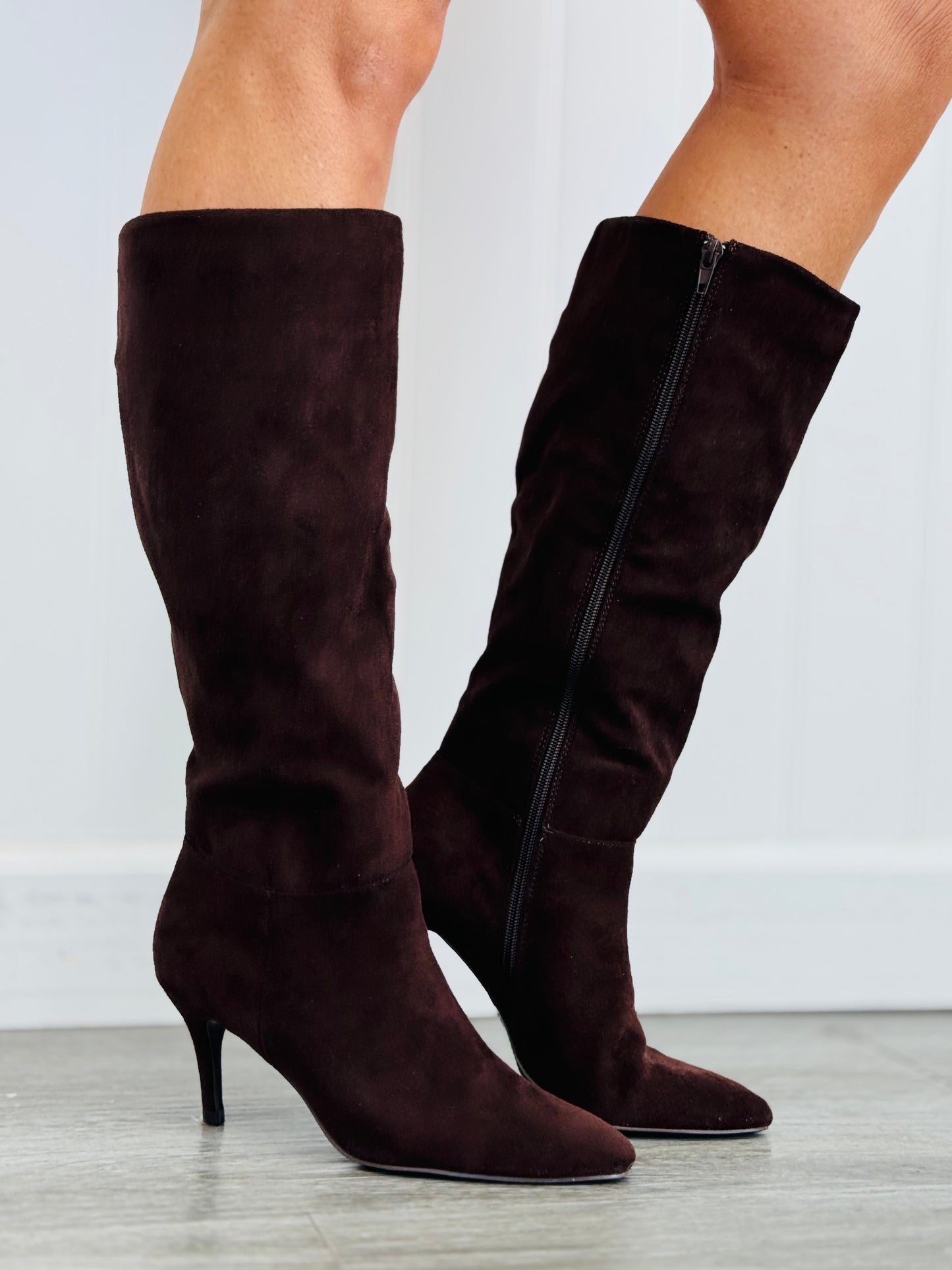Espresso Colette Suede Boot