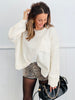 Taupe Brown Leopard Sequin Shorts (Reg.)