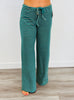 Teal Multi Fleece Pants (Reg.)