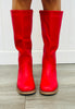 The Jojo Boots in Red