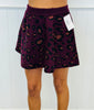 Leopard Print Sweater Knit Mini Skirt (Reg.) - 3 Colors