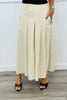 Chic Pleated Culotte Pants (Reg & Plus) - 3 Colors