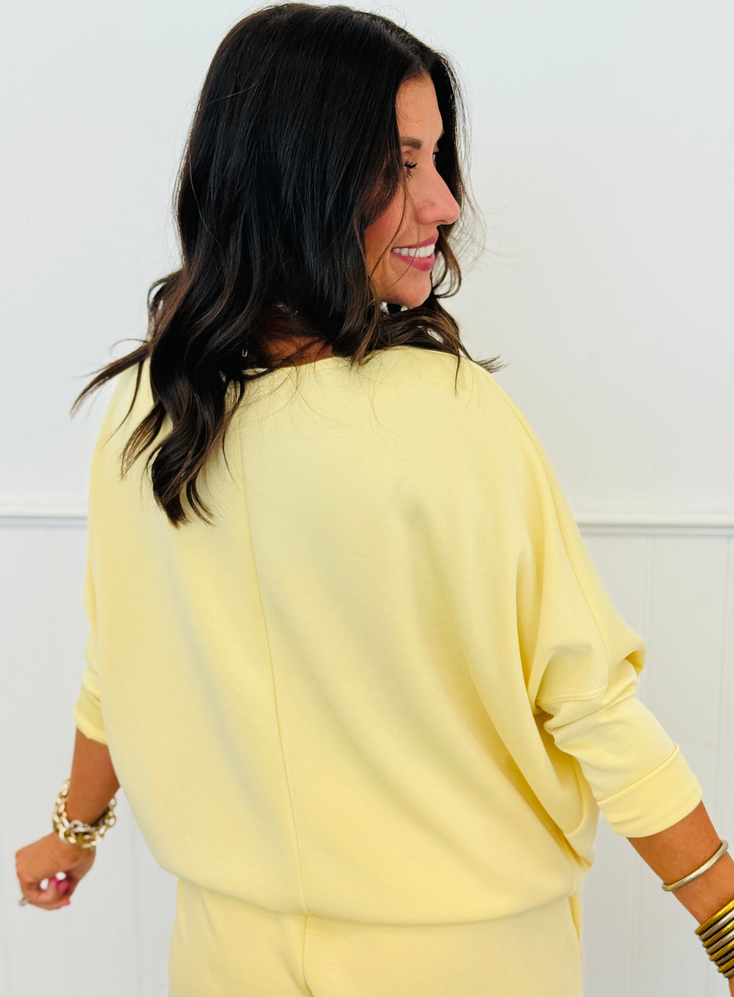Boatneck Scuba Modal Tunic Top (Reg.)-2 Colors