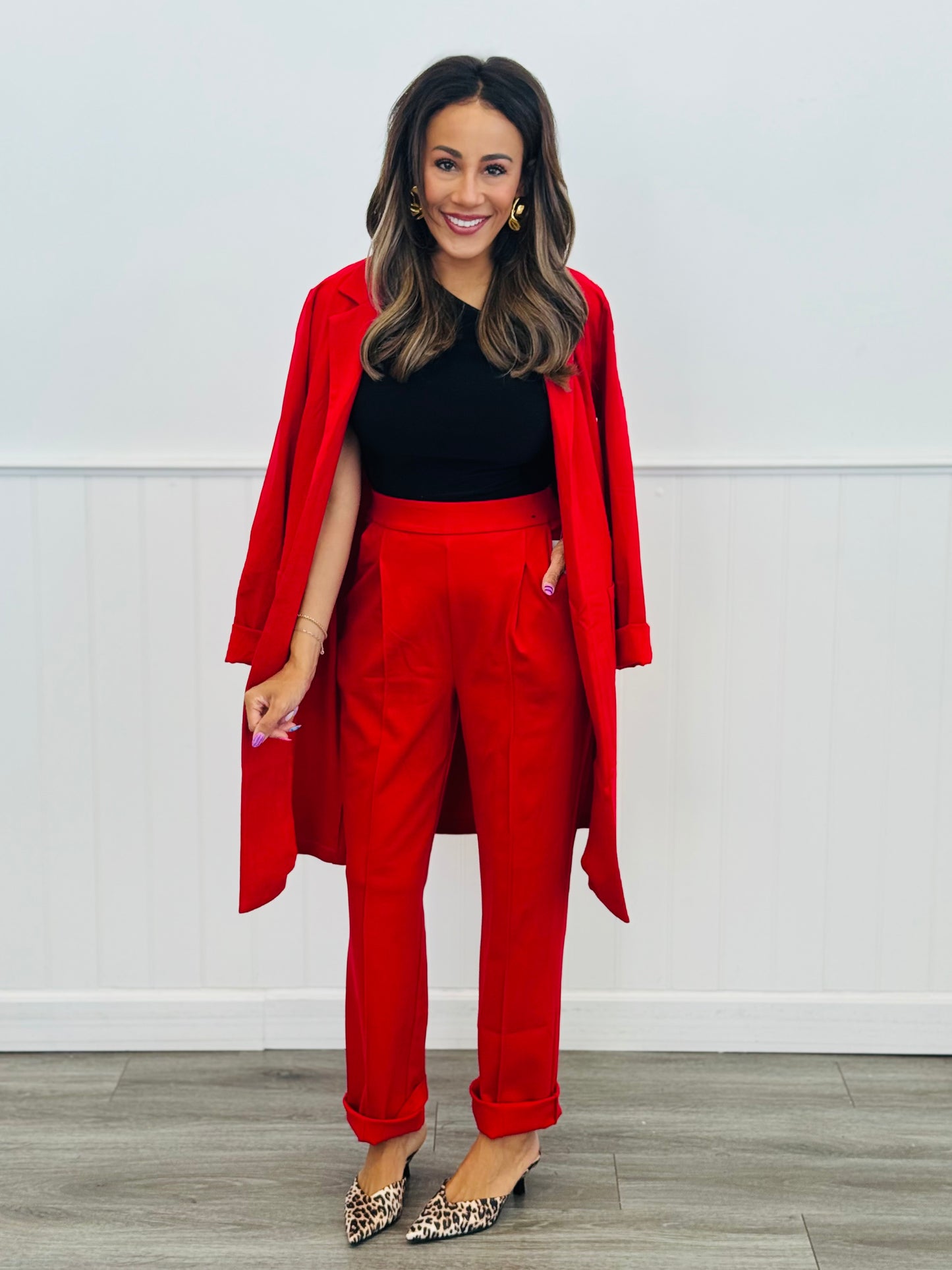 Dear Scarlett Magic Tailored Pants (Reg. and Plus) - 7 Colors