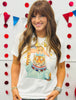 Jeweled Collar Liberty Tiger Tee (Reg. and Plus)