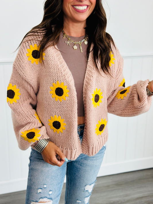 Sunflower Open Knit Cardigan (Reg.)