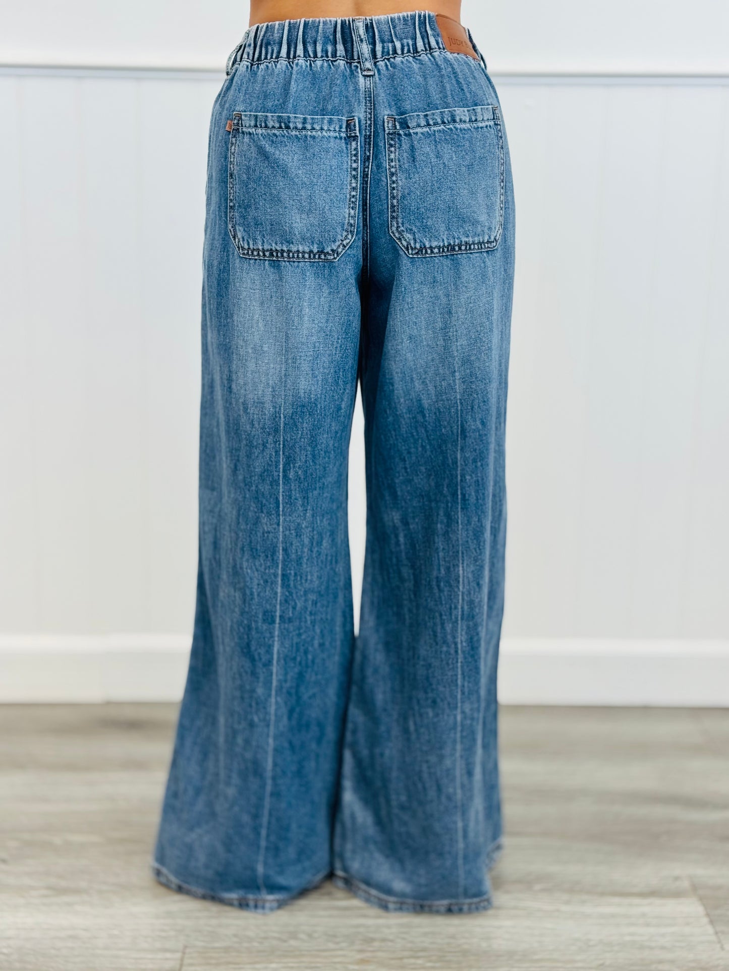 Judy Blue Slouchy Sue Palazzo Jeans (Reg. and Plus)