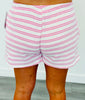 Striped Terry Cloth Shorts (Reg.) - 2 Colors