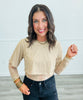 Cotton Lace Long Sleeve Bodysuit (Reg.)- 6 Colors