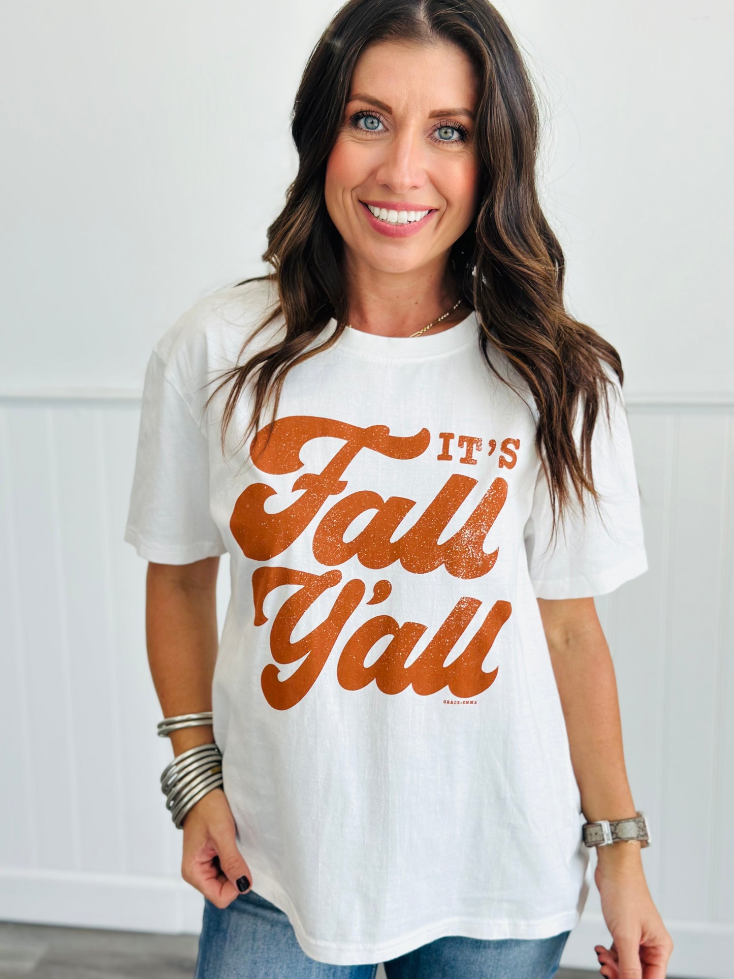 It's Fall Y'all Graphic Tee (Reg. & Plus)