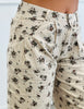 Floral Print Crop Balloon Pants (Reg & Plus)-2 Colors