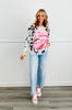 Pink Amour Knit Sweater (OS)