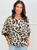 Leopard Print Thumbhole Top (Reg.)