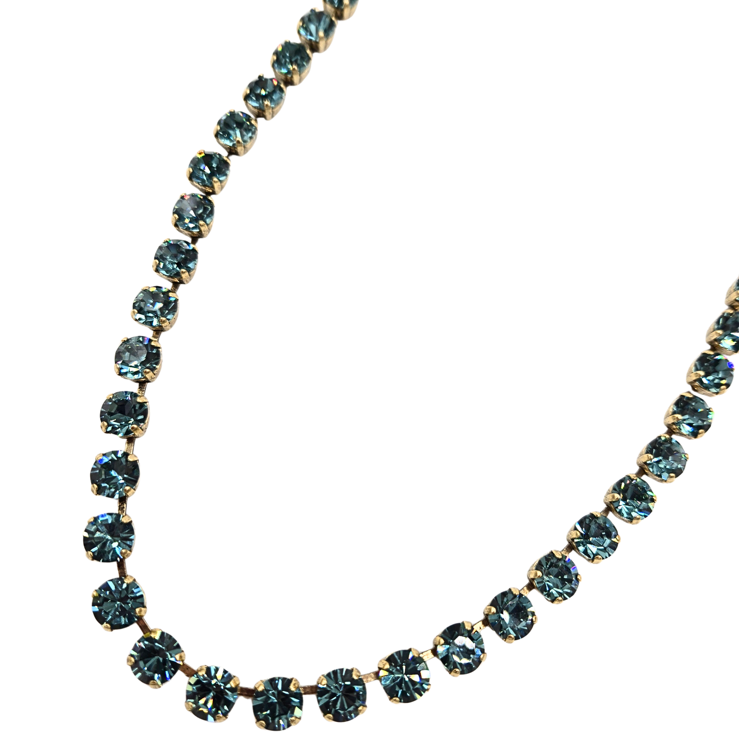 TOVA - The Vanessa Necklace in Aqua Champagne
