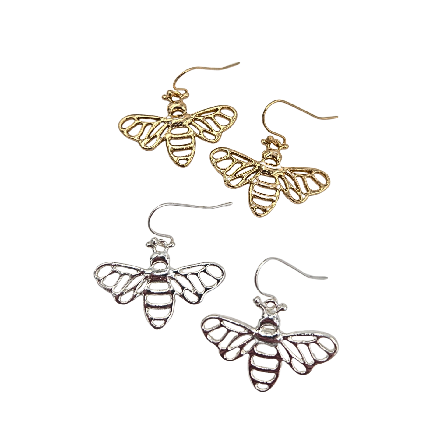 Honey Bee Earrings (2 colors)