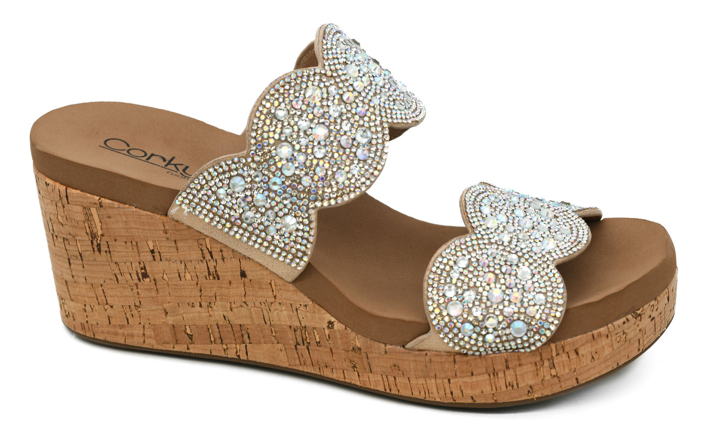 Corkys Make A Toast Wedge Sandals